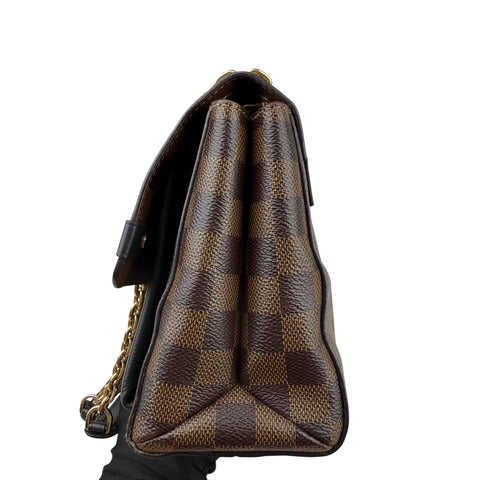 Louis Vuitton Vavin Shoulder Bag PM Black Damier Ebene Canvas