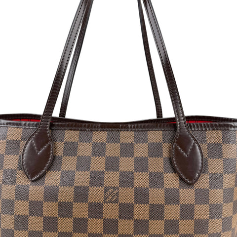 Louis Vuitton Neverfull MM in Damier Ebene Canvas