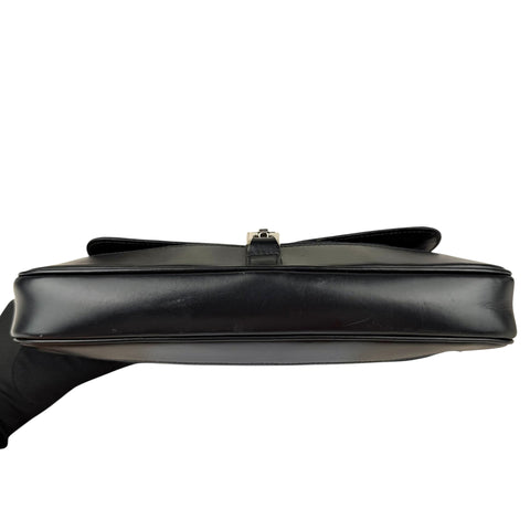 Gucci Jackie Flap in Black GG Canvas