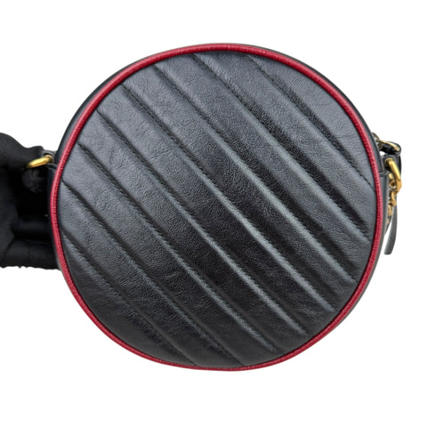 Gucci GG Marmont Mini Round Shoulder Bag