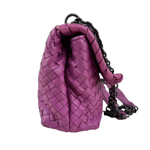 Bottega Veneta Nappa Intrecciato Olimpia crossbody bag