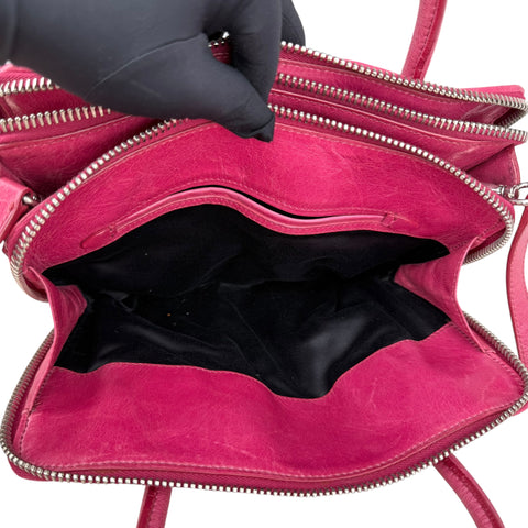 Miu Miu Pink Lambskin Leather Matelasse Shopping Bag