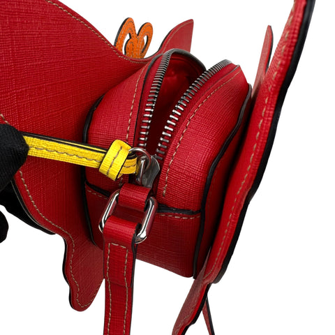Gucci Butterfly canvas cross-body bag