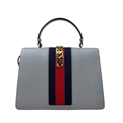 Gucci floral embroidered leather sequin sylvie shoulder bag