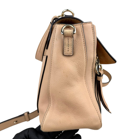Chloe Medium Faye Day Bag  Nude Leather
