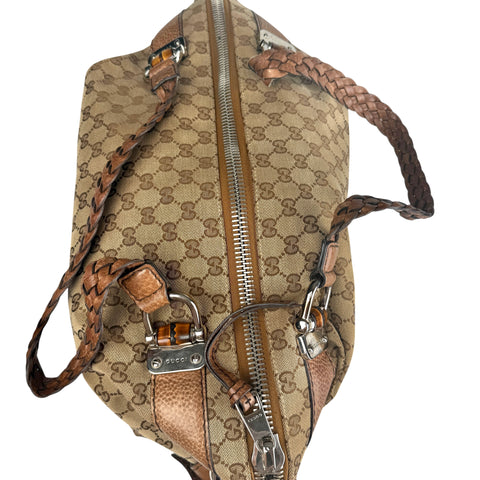 Gucci GG Canvas Bamboo Bar Large