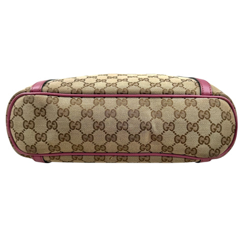 Gucci GG Monogram Medium Joy Tote Peonia Flower