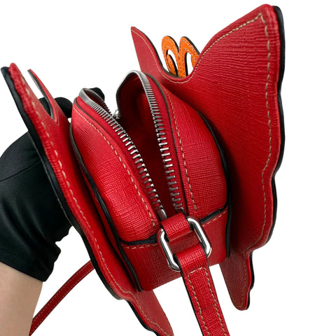 Gucci Butterfly canvas cross-body bag