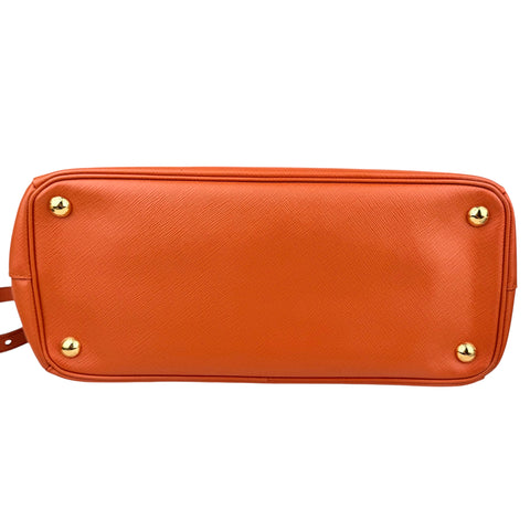 Prada Galleria Saffiano leather bag Orange
