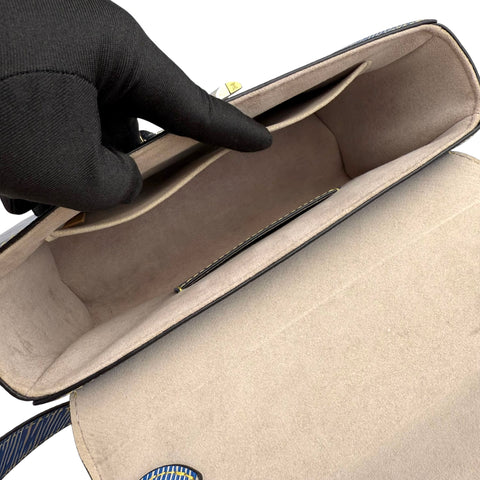 Louis Vuitton Epi Denim Twist MM Shoulder Bag