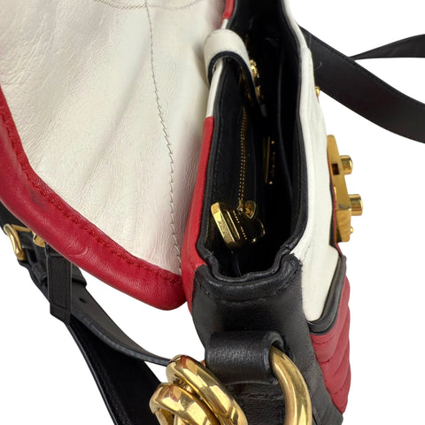 Miu Miu Confidential napa Biker bag