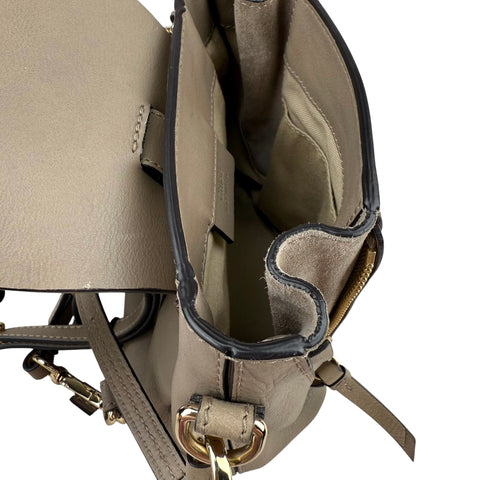 Chloe Suede & Calfskin Small Faye Backpack