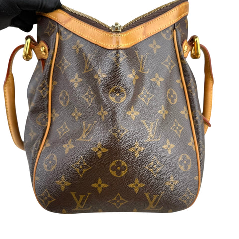 Louis Vuitton Tivoli Tote GM Brown Canvas Monogram