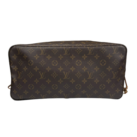 Louis Vuitton Neverfull Tote Bag Monogram Brown