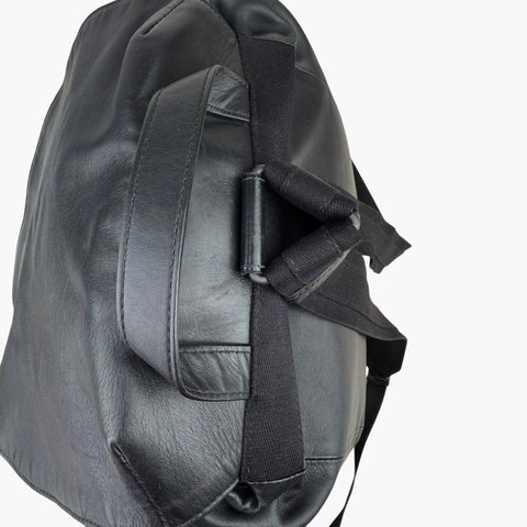 Bottega Veneta Intrecciato Leather Backpack Unisex - Black