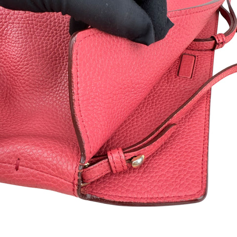 Burberry Leah Crossbody Bag Pebbled Leather Small