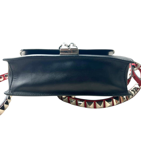 Prada Elektra Shoulder Bag Studded Leather Small