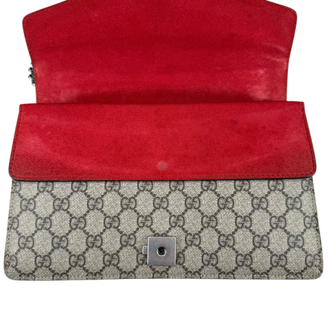 Gucci Dionysus Shoulder Bag GG Beige/Red