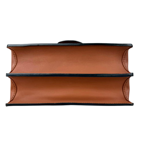 Louis Vuitton LV Dauphine MM Shoulder Bag Monogram Reverse Brown