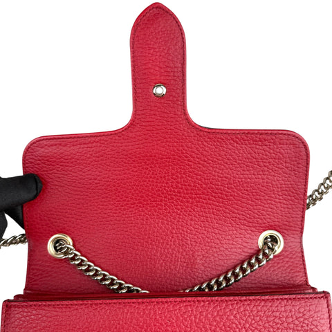 Gucci Small Dollar Interlocking G Crossbody Red