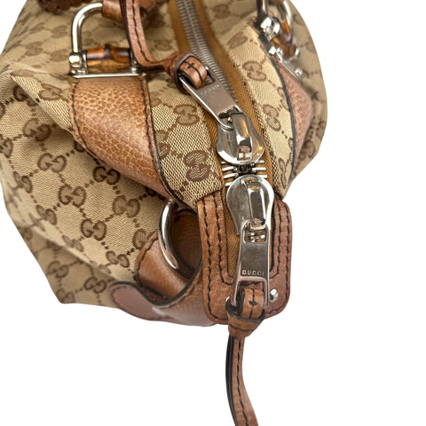 Gucci GG Canvas Bamboo Bar Large