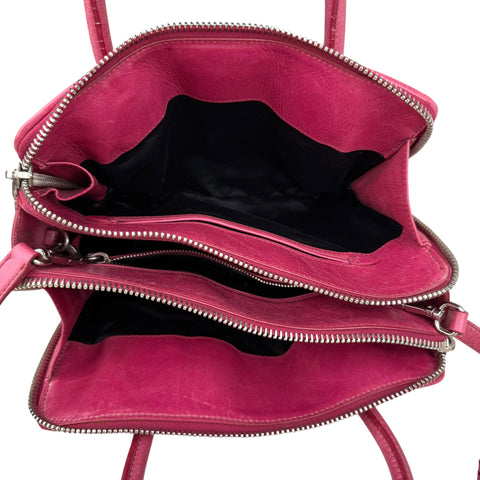 Miu Miu Pink Lambskin Leather Matelasse Shopping Bag