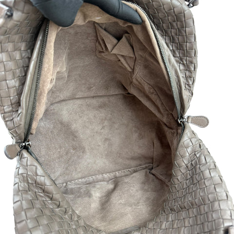 Bottega Veneta Brown Intrecciato Cesta Tote Dark brown