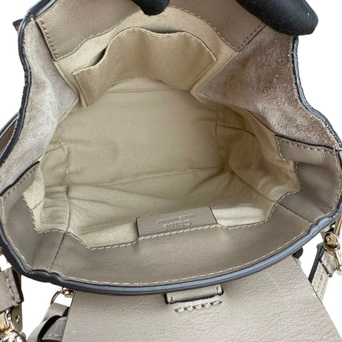 Chloe Suede & Calfskin Small Faye Backpack
