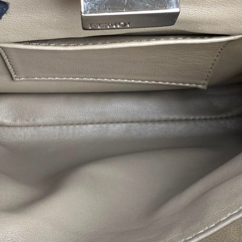 Fendi Peekaboo 2WAY Shoulder Bag Hand Bag Beige