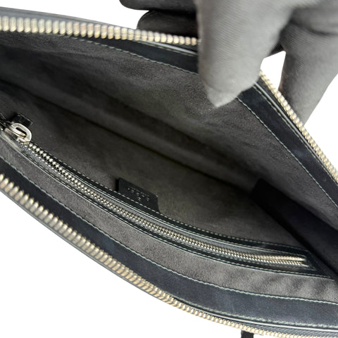 Gucci GG Supreme Monogram Caleido Web Messenger Beige Ebony