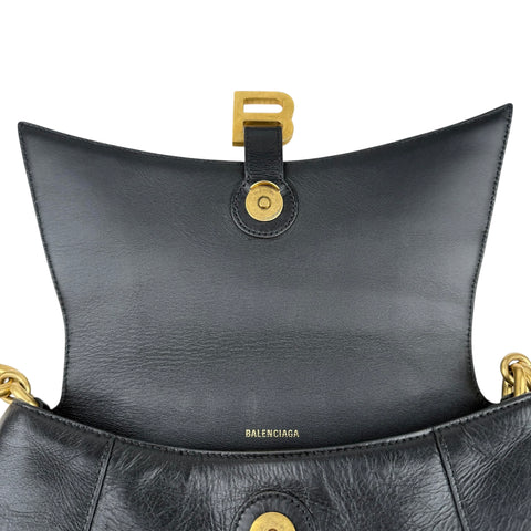 Balenciaga Downtown Black Veau (Calfskin)