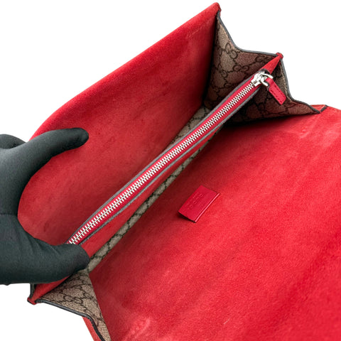 Gucci Dionysus Shoulder Bag GG Beige/Red