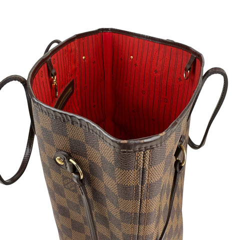 Louis Vuitton Neverfull MM in Damier Ebene Canvas