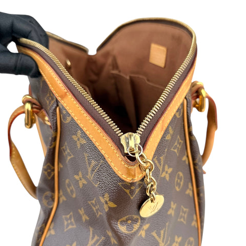 Louis Vuitton Tivoli Tote GM Brown Canvas Monogram