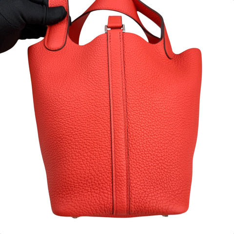 Hermès Clemence Picotin Lock 18