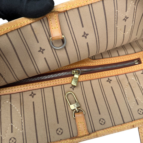 Louis Vuitton Neverfull Tote Bag Monogram Brown