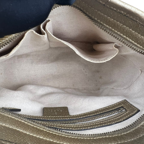 Gucci GG Canvas Tote Bag- Brown Satchel