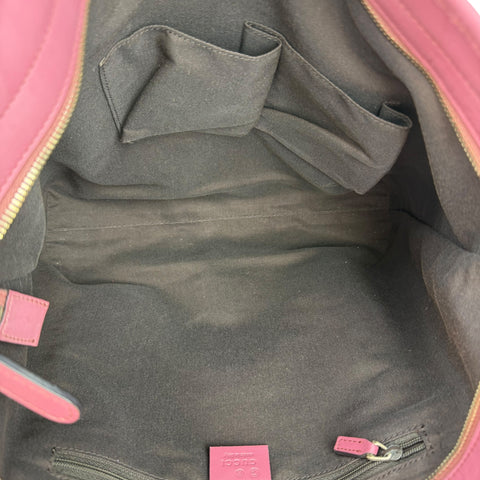 Gucci GG Monogram Medium Joy Tote Peonia Flower