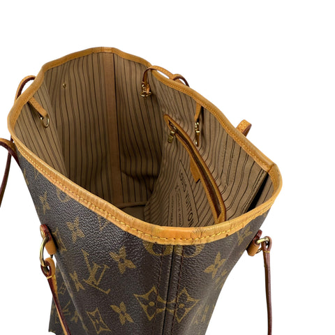 Louis Vuitton Neverfull Tote GM Brown Canvas Monogram