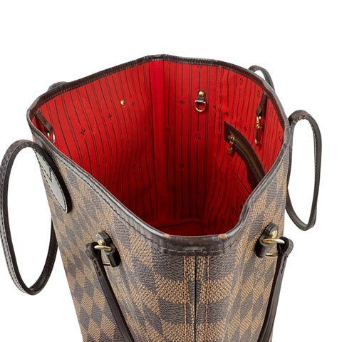 Louis Vuitton Neverfull MM in Damier Ebene Canvas