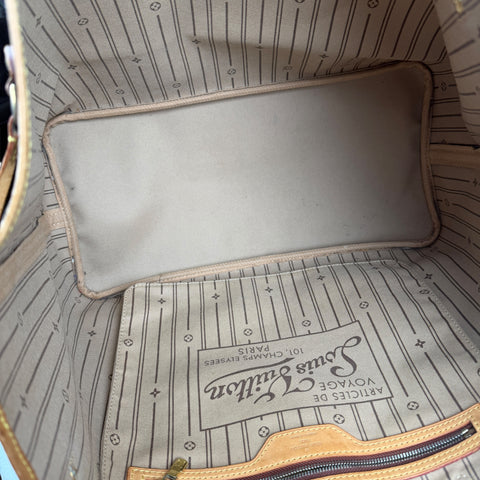 Louis Vuitton Neverfull Tote Bag Monogram Brown