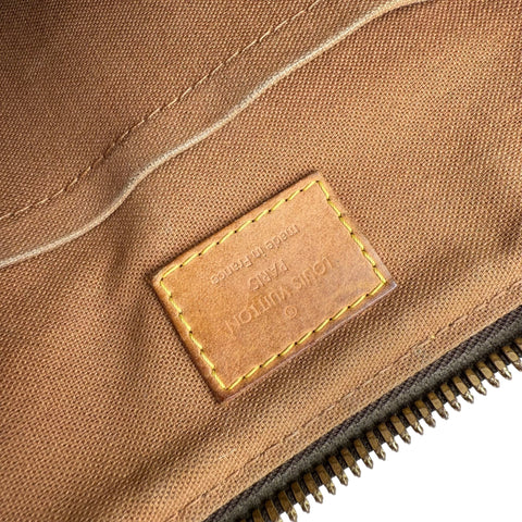 Louis Vuitton Palermo Shoulder Bag Brown Canvas