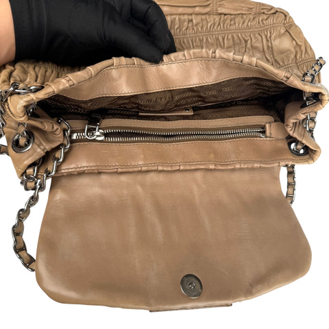 Prada Nappa Gaufre Shoulder Bag