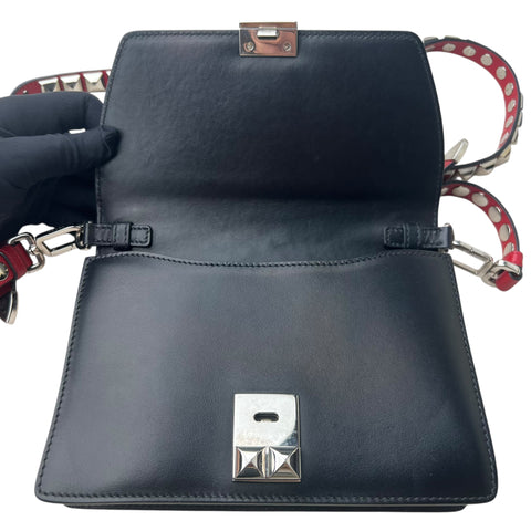 Prada Elektra Shoulder Bag Studded Leather Small