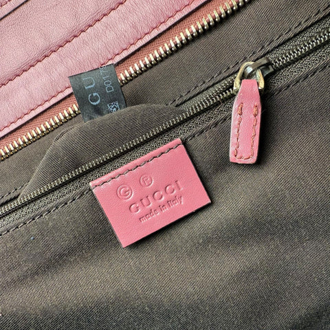 Gucci GG Monogram Medium Joy Tote Peonia Flower