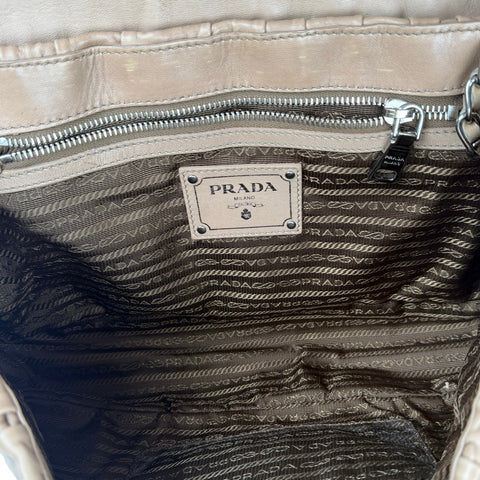 Prada Nappa Gaufre Shoulder Bag