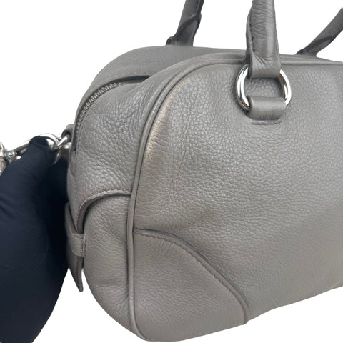 Prada Vitello Daino Zip Top satchel