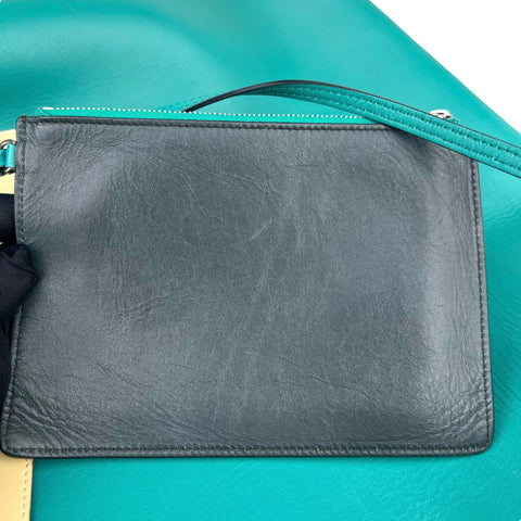 Celine Hobo in Blue Leather