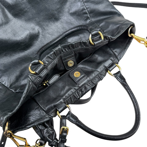 Prada Leather Dressy New Look Medium