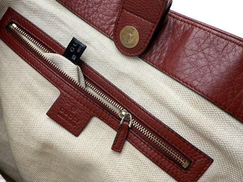 Gucci Medium GG Canvas Dressage Tote